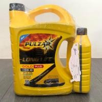 ราคา เพาวซ่าร์ น้ำมันเครื่องยนต์ดีเซล เพาวซ่าร์ ลองไลฟ์ โกลด์ พลัส 15W 40 มีหลายขนาดให้เลือก 6 1 1ลิตร PULZAR LONG LIFE GOLD PLUS 15W 40 61 LIST (21538581475)