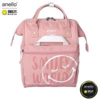 ราคา พร้อมส่ง anello x SMILEY กระเป๋าเป้แฟชั่นผู้หญิง ผู้ชาย ช่องเยอะใส่ของได้เยอะ ผ้ากันน้ำ ใส่ได้ทุกเพศ ลายน่ารัก แบบใหม่ ใส่ได้ทุกสไตล์ (10210023672)