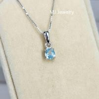 ราคา จี้ ต่างหูพลอยเพทายขาว ตัวเรือนเงินแท้ 925 รับประกันพลอยแท้ตรวจสอบได้ จิวเวลรี่จากจันทบุรี (23308483077)