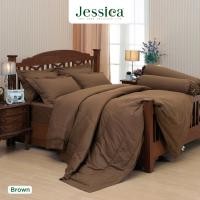 ราคา Jessica Cotton mix สีพื้น Brown สีน้ำตาลเข้ม ชุดเครื่องนอน ผ้าปูที่นอน ผ้าห่มนวม เจสสิก้า สีพื้นเรียบง่ายดูดี (17433459996)