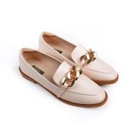 ราคา Seira Chole Loafers รองเท้าโลฟเฟอร์ คัชชู ส้นเตี้ย อะไหล่โซ่ พื้นยาง (21292370485)