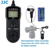 ราคา JJC MC 30 MC 36 MC 30A รีโมตคอนโทรลตัวจับเวลาช่วงเวลา สำหรับ Nikon Z9 F1000 F90X F90F6 F5 D850 D810 D800 D700 D500 D300s D300 D200 D100 D5 D4 D4s D3 D3s D2H D2X D2XS D1H D1 กล้อง (9167794583)