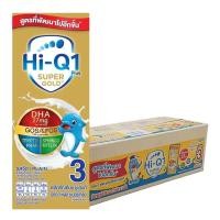 ราคา ไฮคิว 1 พลัส ซูเปอร์โกลด์ นมยูเอชที สูตร 3 รสจืด 180 มล x 27 HI Q Super Gold UHT 1 180 ml x 27 (23042075997)