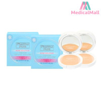 ราคา แพค 2 ตลับ Pharmapure Acne Solution Young Natural Powder Oil control สำหรับผิวธรรมดาและผิวมัน ฟาร์มาเพียว 11 5 กรัม MD (21383204436)