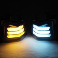 ราคา ไฟเลี้ยวหน้าแต่ง สำหรับN MAX 16 19 ไฟLED 3 แถว ซ้าย ขวา สินค้าพร้อมติดตั้ง (16984240473)