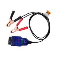 ราคา Emergency Power Supply Battery Clip ECU Memory Saver for OBD2 12V Power Off Memory Saver ABS Replacement Helper (15147878298)