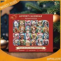 ราคา Merry Christmas Dogs Advent Calendar Puzzle Jigsaw puzzle (22831245621)
