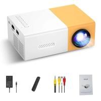 ราคา YG300 PRO Mini HD โปรเจคเตอร์กลางแจ้งแบบพกพาดูภาพยนตร์ไล่โรงละครโปรเจคเตอร์ LED เด็ก Mini Mobile Video (23213080327)