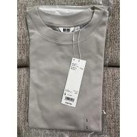 ราคา เสื้อยืดโอเวอร์ไซส์สำหรับผู้ชายเสื้อเชิ้ตทรงโคร่ง Uniqlo Airism เสื้อยืดเสื้อยืดคอกลมไซส์ S XL (19826410294)