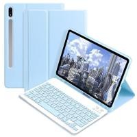 ราคา แป้นไทย เคสคีย์บอร์ด เคส Samsung Galaxy Tab S6 Lite 10 4นิ้ว Tab S8Ultra S9Ultra 14 6นิ้ว Tab A8 10 5inch Tab A7 10 4inch Tab S7 S8 S7FE S9 S9FE S10 12 4นิ้ว keyboard case (23185974510)