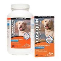 ราคา พร้อมส่ง Cosequin Maximum Strength Joint อาหารเสริม MSM Glucosamine Chrondroitin สำหรับสุนัขทุกขนาด 60 เม็ด (20772482607)
