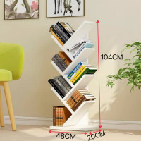 ราคา IKEA ชั้นวางหนังสือไม้จริงแบบง่าย ชั้นวางของสำหรับใช้ในบ้าน ชั้นวางบนโต๊ะแบบตั้งพื้น ประหยัดพื้นที่ (22753497515)