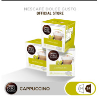 ราคา แคปซูลเครื่องชงกาแฟ กาแฟแคปซูล แคปซูลกาแฟ กาแฟดำ นม กาแฟสด NESTLE NEW CAPPUCCINO แพ็ค 3 กล่อง 16 แคปซูล (3073260062)