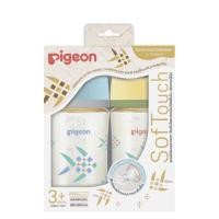 ราคา Pigeon พีเจ้น ขวดนมคอกว้างสีชา PPSU ปลาตะเพียน ขนาด 5 8 ออนซ์ แพคคู่ (21986540027)