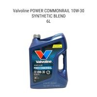 ราคา น้ำมันเครื่อง Valvoline Power Commonrail 10W 30 Synthetic Blend 6 1 ลิตร API CI 4 (17429467853)