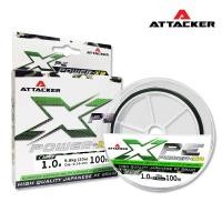 ราคา ATTACKER X PE POWER X8 สายตกปลา สาย PE สายพีอี ถัก 8 (21844076336)