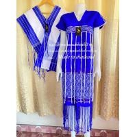 ราคา เสื้อคู่กะเหรี่ยง เสื้อแต่งงานกะเหรี่ยง ผ้าทอกะเหรี่ยง เสื้อผ้ากะเหรี่ยง มะโมเดรส mamoe dress Karen dress (17753289602)