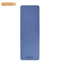 ราคา OneTwoFit เสื่อโยคะTPE หนา6mm เสื่อโยคะอาสนะ ทูโทน กันลื่น ออกกำลังกาย fitness แบบมีปุ่มกันลื่น กระชับหุ yoga mat (18092938139)