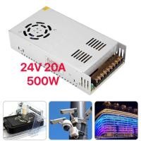 ราคา สวิตชิ่งเพาเวอร์ซัพพลาย Switching Power Supply 24V 20A 500W Silver สวิตชิ่ง 24V 20A 500W (1403818114)