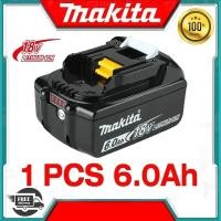 ราคา Original Makita 6Ah 5Ah 3Ah สำหรับ Makita 18V แบตเตอรี่ BL1830B BL1850B BL1850 BL1840 BL1815เปลี่ยน (22416300298)