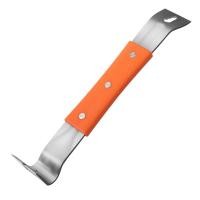 ราคา Hand Wonder Crow Bar Tool Nail Puller Paint Lid Lifter Trim Flat Pry Bar for Prying Scraping Lifting Pulling (22338472414)