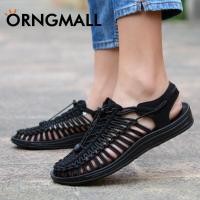 ราคา ORNGMALL Shoes Woven Sandals Casual Style Men Women Beach sandals Multicolor Strappy Sandals Plus Size 35 48 Fast Delivery Cheap Price (5848632900)