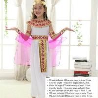 ราคา ชุดคอสเพลย์วันฮาโลวีนสำหรับเด็กผู้ชายเด็กผู้หญิงฟาโรห์ชาวอียิปต์อียิปต์โบราณชุดเจ้าหญิงเจ้าชายคลีโอพัตราสำหรับเด็ก (20351569818)