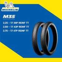ราคา ยางค้างปี2023 ลด50 Michelin M35 ลายข้าวโพด ยางTT แบบใช้ยางใน (23190962951)