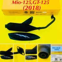 ราคา ท่อเดิม ท่อ มีโอ125ไอ Mio 125iGT 125 2018 รุ่นหัวฉีด พร้อมกันร้อนท่อ มอก TP (18650213965)