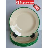 ราคา จานทรงลึก 9 นิ้ว 6 ชิ้น ลาบวันวาน ซุปเปอร์แวร์เกรดA เมลามีน100 ตรานกเพนกวิน superware superwareFlashsale (6193072960)