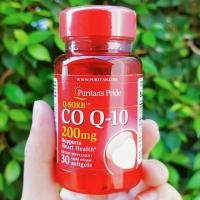 ราคา โคคิวเท็น Q SORB CoQ10 200 mg 30 60 120 or 240 Rapid Release Softgels Puritans Pride คิวเทน โคเอนไซม์คิวเทน Q 10 Q10 (16239752115)