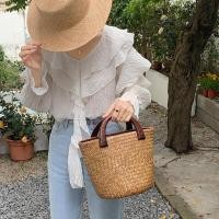 ราคา กระเป๋าสาน กระจูด กระเป๋าแฮนด์ ของฝากของขวัญ ตะกร้าสาน กระเช้าสาน Straw bag SWEETYOU (21717692431)