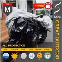 ราคา SABAI ผ้าคลุมมอเตอร์ไซค์ รุ่น GREAT OUTDOOR SIZE M Free size Standard size BIG BIKE M ผ้าคลุมรถมอเตอร์ไซค์ ผ้าคลุมบิ๊กไบค์ Motorcycle C (254882)
