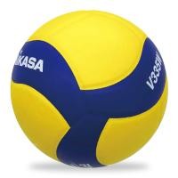 ราคา MIKASA ลูกวอลเลย์บอลหนัง ลูกวอลเลย์บอล เบอร์ 5 MKS Volleyball PU 5 Th V335W 900 แถมฟรี เข็มสูบ ตาข่าย (22789324485)