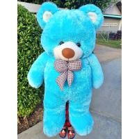 ราคา ตุ๊กตาหมีเท็ดดี้จัมโบ้ ตัวใหญ่ หมีสีฟ้าน้องหมี ขนปุย เท็ดดี้ teddy สีฟ้า ของขวัญ congratulation (20372380547)