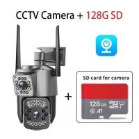 ราคา xiaomi กล้องวงจรปิดกลางแจ้ง 8MP กล้อง Motion Detection ALARM IP66 กันน้ำ Dual เลนส์ AI กล้องหมุนได้ กล้องวงจรปิด 360 องศา WiFi (22960942527)