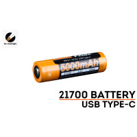 ราคา ถ่านไฟฉาย FENIX ARB L21 5000U ศูนย์ไทย ขนาด 5000 mAh ชาร์จไฟใหม่ผ่านพอร์ต USB C ในตัว ไม่ต้องใช้เครื่องชาร์ทแยก (14736566337)