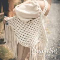 ราคา บ้านหวาย กระเป๋าเชือกถัก Macrame (21540675096)