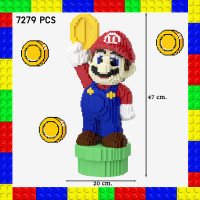 ราคา ตัวต่อ บล็อคตัวต่อ ตัวต่อมาริโอ้ MARIO โยชิ ตัวต่อการ์ตูน ชุดตัวต่อแบบเฟือง และแบบนาโน ของเล่นเสริมทักษะ ของขวัญ ของตกแต่งสะสม สินค้าพร้อมจัดส่ง (22865573221)