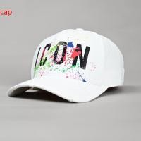 ราคา Fashion Brand Icon Pure Cotton All Matching Baseball Cap Mens And Womens Same Peaked Cap White Hat Street Fashion Graffiti Hair (22722714867)
