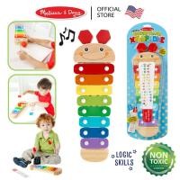 ราคา ของแท้ USA ไซโลโฟน ครบเสียง Wooden Xylophone ของเล่นดนตรี ระนาดเด็ก Melissa Doug ดนตรีเด็ก พกพาง่าย รุ่น 8964 (100122006)