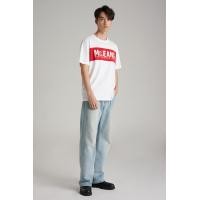 ราคา Mc jeans เสื้อยืดแขนสั้นผู้ชาย คอกลม สีขาว MTTZ849 (22846479058)