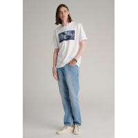 ราคา Mc jeans เสื้อยืดแขนสั้นผู้ชาย คอกลม สีขาว MTSZB96 (21642629872)
