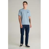 ราคา Mc jeans เสื้อยืดแขนสั้นผู้ชาย คอกลม สีฟ้าอ่อน MTSZC06 (21857988745)