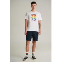 ราคา Mc jeans เสื้อยืดแขนสั้นผู้ชาย คอกลม สีขาว MTTZ733 (21845287887)