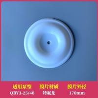 ราคา ไดอะแฟรมปั๊มไดอะแฟรมอุปกรณ์เสริมสำหรับปั๊มไดอะแฟรมยางไนไตรล์ Shandao Teflon ไดอะแฟรมทนต่อการกัดกร่อน QBY3อะแฟรม (19992596957)