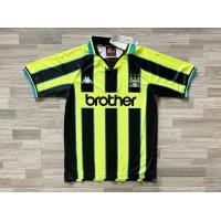 ราคา เสื้อฟุตบอล แมนซิตี้ แชมป์พรีเมีย 2023 ย้อนยุค เกรดแฟนบอล Manchester City Retro Jersey Fan Grade (23278988664)