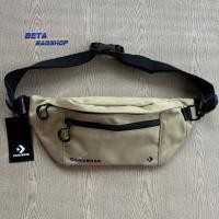 ราคา Converse แท้ กระเป๋าคาดอก คาดเอว รุ่น 1261839 2 สีพร้อมส่ง สีดำ BK และสีครีม CM (22198012417)