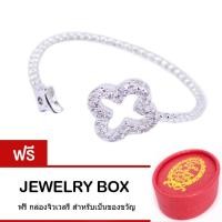 ราคา Tips Gallery Médiéval Knight Princess Love Rope Ring Design แหวนเงินแท้ Pure Sterling Silver 925 หุ้ม ทองคำขาว ประดับ ฝัง เพชร CZTRS010 (360207937)
