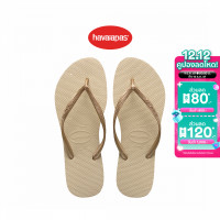 ราคา HAVAIANAS รองเท้าแตะผู้หญิง Slim Flip Flops CREAM 40000302719F C2CMGD (19579246776)